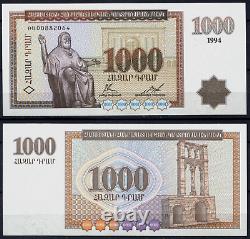Armenia 1000 DRAMS P-39 1994 x 1 Pcs UNC Rare Armenian World Currency BANK NOTE
