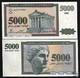 Armenia 5000 Drams P-40 1995 X 1 Pcs Unc Rare Armenian World Currency Bank Note