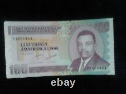 BURUNDI 100 Francs, 2011, UNC World Currency x10