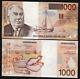 Belgium 1000 Francs P-150 1998 Pre Euro Belgian Boat Unc Rare Currency Bank Note