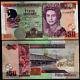 Belize 50 Dollar P-70 2009 Queen Elizabeth Ii? Unc Fish Boat World Currency Note
