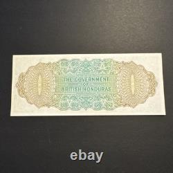 Belize British Honduras 1 Dollar 1973 P-28c QEII Portrait Banknote Currency UNC