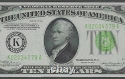 Better DALLAS District $10 1934 Very Choice UNC 64 PPQ Federal Reserve Note