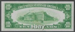 Better DALLAS District $10 1934 Very Choice UNC 64 PPQ Federal Reserve Note