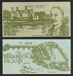 Birnbeck Island One Penny UNC Local Currency Banknote