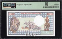 Cameroun CAMEROON 1000 Francs P16c 1978-80 PMG66 Gem UNC EPQ Banknote Currency