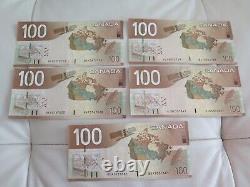 Canada 2004 Bank of Canada $100 Dollars P105a Banknote Currency UNC Condition