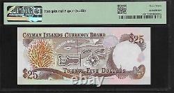 Cayman Islands 25 Dollars 1991 PMG 67 EPQ UNC Pick#14 Currency Board