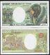 Chad 10000 10,000 Francs P-12 1984 Antelope Truck Unc Rare Currency Bil Banknote