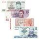 Chile 4 Pcs Banknotes Paper Money Collect 1000-10000 Pesos Currency Unc