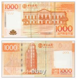 China Macao 1000 Patacas BANKNOTE CURRENCY UNC 2008-2017