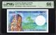 Comoros 2500 Francs P13 1997 Pmg66 Gem Unc Epq Banknote Currency Note Beautiful