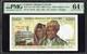 Comoros 5000 Francs P12a 1984 Pmg64 Choice Unc Epq Banknote Currency Note Africa