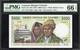 Comoros 5000 Francs P12b 1984 Pmg66 Gem Unc Epq Banknote Currency French Design
