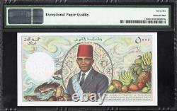 Comoros 5000 Francs P12b 1984 PMG66 Gem UNC EPQ Banknote Currency FRENCH DESIGN