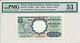 Currency Board Malaya & British Borneo $1 1959 S/no 553x3x Pmg Unc 53