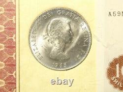 Elizabeth II Pre Decimal Currency & 3 Banknotes Unc Framed 1953 1971