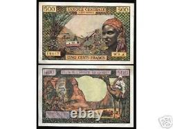 Equatorial African States 500 Francs P4 1963 Camel Unc Rare France Currency Note