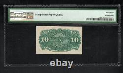 FR1257 10c US FRACTIONAL CURRENCY Graded PMG 64 EPQ Choice Unc R3