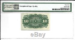 FR 1259 10 CENTS 4th ISSUE FRACTIONAL CURRENCY PMG 64 CH UNC FREE SHIPPING