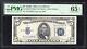 Fr. 1654-wi 1934-d $5 Silver Certificate Currency Note Pmg Gem Unc-65epq