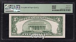 FR. 1654-Wi 1934-D $5 SILVER CERTIFICATE CURRENCY NOTE PMG GEM UNC-65EPQ