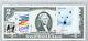 Federal Reserve Bank Note National Currency Two Dollar Bill Unc Stamp Polar Bear