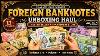 Foreign Currency Collection Unboxing Unc Notes From 10 Countries Tncn Hobby Store Numismatics
