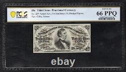 Fr. 1294 25 Cents Third Issue Fractional Currency Pcgs Banknote Gem Unc-66ppq