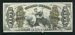Fr. 1362 50 Fifty Cents Third Issue Justice Fractional Currency Note Gem Unc