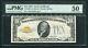 Fr. 2400 1928 $10 Ten Dollars Gold Certificate Currency Note Pmg About Unc-50