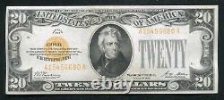 Fr. 2402 1928 $20 Twenty Dollars Gold Certificate Currency Note About Unc (c)