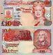 Gibraltar 10 Pound Banknote World Paper Money Unc Currency Pick P26 1995 Queen