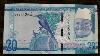 Gambia Banknote 20 Dalasis 2014 Unc Blue Banknote
