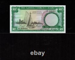 Gambia The Gambia Currency Board 10 SHILLINGS ND(1965-70) UNC