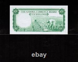Gambia The Gambia Currency Board 10 SHILLINGS ND(1965-70) UNC