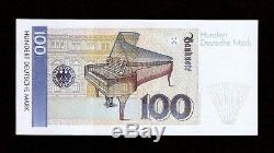 Germany 100 Marks P41 1989 Piano Fork Pre Euro Unc Currency Money Bill Bank Note