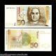 Germany 50 Marks P40 1989 Deutsche Euro Unc Neuman Drawing World Currency Note