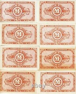 Germany-Lot-(21), 10 Mark Allied Military Currency1944, Unc-EF CondPick#194-A