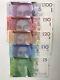 Gibraltar 5 100 Pounds Banknote Set 2010-11 Unc Currency