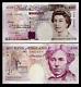 Great Britain £20 Pounds P-387a 1993? Queen Elizabeth Unc World Currency Note