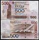 Hong Kong 500 Dollars P-338 2003 Bank Of China Airplane Car Unc Currency Note