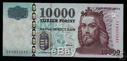 Hungary 10000 Forint P192a 2001 Europe Unc King Currency Money Bill Bank Note