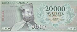 Hungary 20000 (20,000) Bocskai Korona (Crown), 2016 UNC Local Currency RARE
