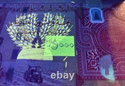 IRAQI DINAR 1 MILLION 1,000,000 40x 25,000 UNC & AUTHENTIC Currency with COA