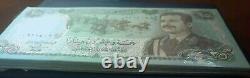 IRAQ 25 DINARS P-73 1986 x 100 Pcs Lot SADDAM MILITARY UNC IRAQI Bundle BANKNOTE