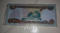 IRAQ 25 DINARS P-73 1986 x 100 Pcs Lot SADDAM MILITARY UNC IRAQI Bundle BANKNOTE
