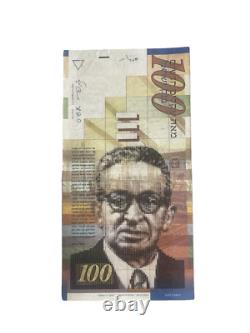 ISRAEL Banknote 100/200 SHEQALIM 2007 P-60c UNC