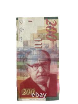 ISRAEL Banknote 100/200 SHEQALIM 2007 P-60c UNC