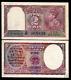 India 2 Rupees P-17 Nd 1943 Rare Unc British King George Vi Indian Currency Note